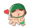 😘-Artillery Man, Telegram Sticker