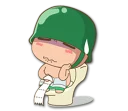 🚽-Artillery Man, Telegram Sticker