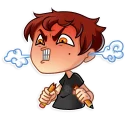 😡-Artist Boy, Telegram Sticker