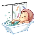 🛁-Artist Boy, Telegram Sticker
