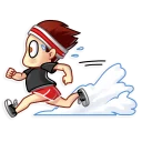 🏃-Artist Boy, Telegram Sticker