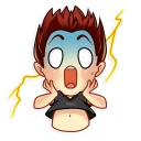 😱-Artist Boy, Telegram Sticker