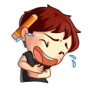 😂-Artist Boy, Telegram Sticker