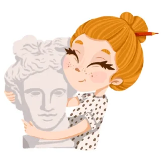 🤗-яжхудожник, Telegram Sticker