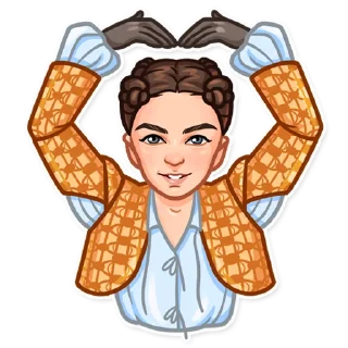 ❤️-Arya Stark, Telegram Sticker