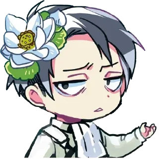 💗- Eren  Levi  @WildMoneyPro, Telegram Sticker