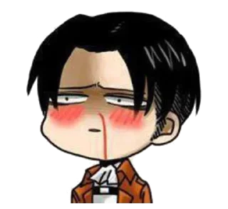 💗- Eren  Levi  @WildMoneyPro, Telegram Sticker
