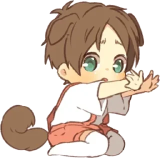 💗- Eren  Levi  @WildMoneyPro, Telegram Sticker