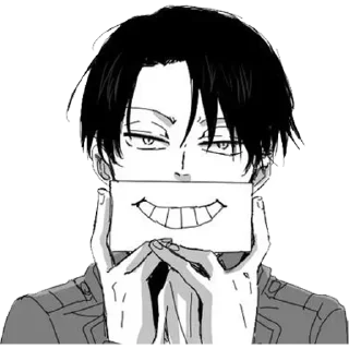 💗- Eren  Levi  @WildMoneyPro, Telegram Sticker
