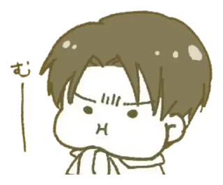 💗- Eren  Levi  @WildMoneyPro, Telegram Sticker
