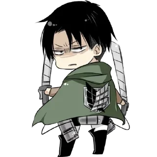 💗- Eren  Levi  @WildMoneyPro, Telegram Sticker