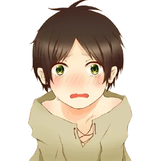💗- Eren  Levi  @WildMoneyPro, Telegram Sticker