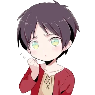 💗- Eren  Levi  @WildMoneyPro, Telegram Sticker