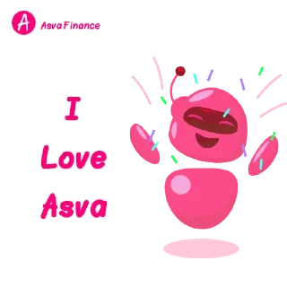 😍-Asva Finance, Telegram Sticker