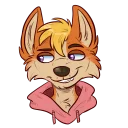😏-Atsu Fawx, Telegram Sticker