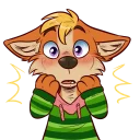 😳-Atsu Fawx, Telegram Sticker