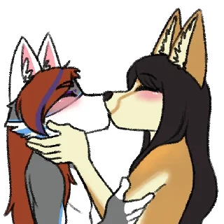 💋-Avery Fennec, Telegram Sticker