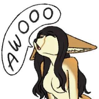 🐶-Avery Fennec, Telegram Sticker