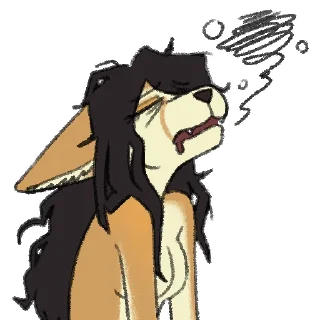 💤-Avery Fennec, Telegram Sticker