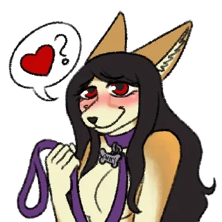🐶-Avery Fennec, Telegram Sticker