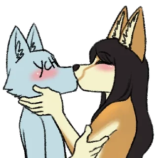 💋-Avery Fennec, Telegram Sticker