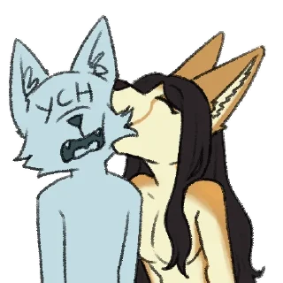 😜-Avery Fennec, Telegram Sticker