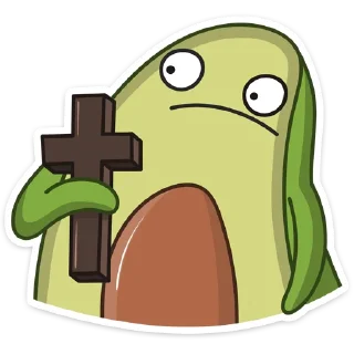 📿-Авокадик, Telegram Sticker