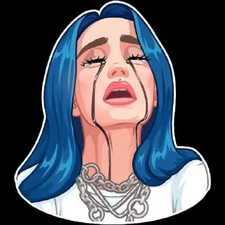 😭-Awesome Stickers, Telegram Sticker