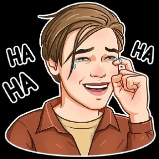😂-Awesome Stickers, Telegram Sticker