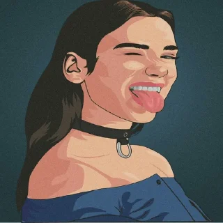 😜-Awesome Stickers, Telegram Sticker