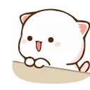 😘-Cute Cat Stickers, Telegram Sticker