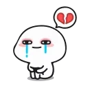 😭-Cute Cat Stickers, Telegram Sticker