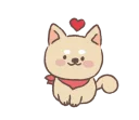 😘-Baby shiba 'Bubu ' @tikelku, Telegram Sticker