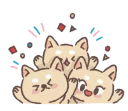 🙌-Baby shiba 'Bubu ' @tikelku, Telegram Sticker