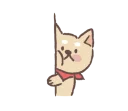 😳-Baby shiba 'Bubu ' @tikelku, Telegram Sticker