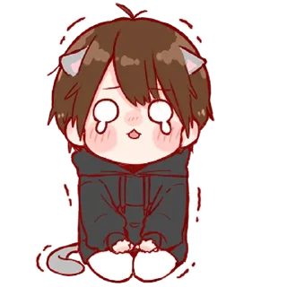 🐾-.  . @wittlebears -- @pwaaci , Telegram Sticker