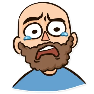 😭-BAD Dad, Telegram Sticker