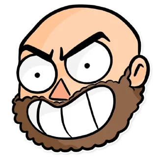 🤗-BAD Dad, Telegram Sticker