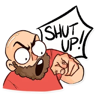 😡-BAD Dad, Telegram Sticker
