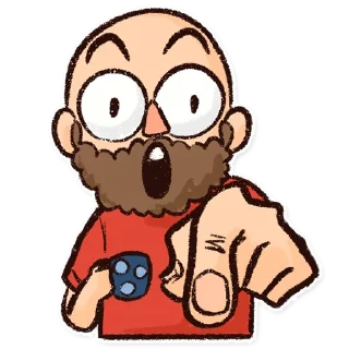 👇-BAD Dad, Telegram Sticker