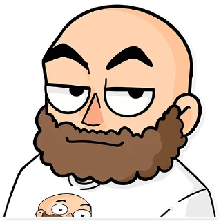 😑-BAD Dad, Telegram Sticker