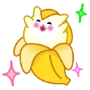 😸-Banana, Telegram Sticker