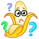 🤷‍♂️-Banana, Telegram Sticker