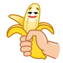 🫨-Banana, Telegram Sticker