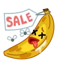 😵-Banana, Telegram Sticker