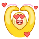 😍-Banana, Telegram Sticker