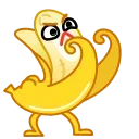 💪-Banana, Telegram Sticker