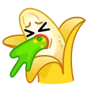 🤮-Banana, Telegram Sticker