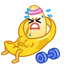 🏋️‍♀️-Banana, Telegram Sticker
