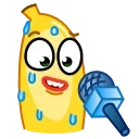 😅-Banana, Telegram Sticker